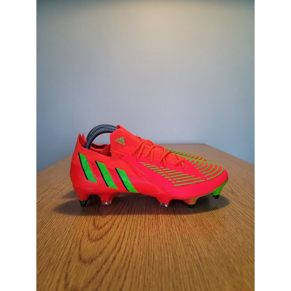 Adidas Predator Edge.1 Low SG Soccer Cleats Solar/Orange GW1010 Men’s Size 7.5